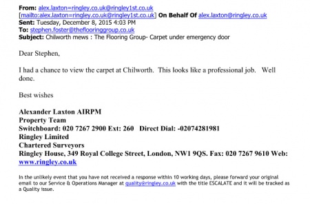 commercial testimonials ringley