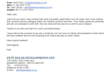 testimonial-pete-dolan-developments-ltd