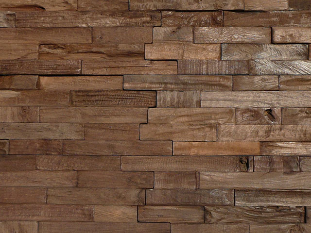 Heywood Vloeren – NLH – 3D Teak Wall Panels ‘CHARRED’