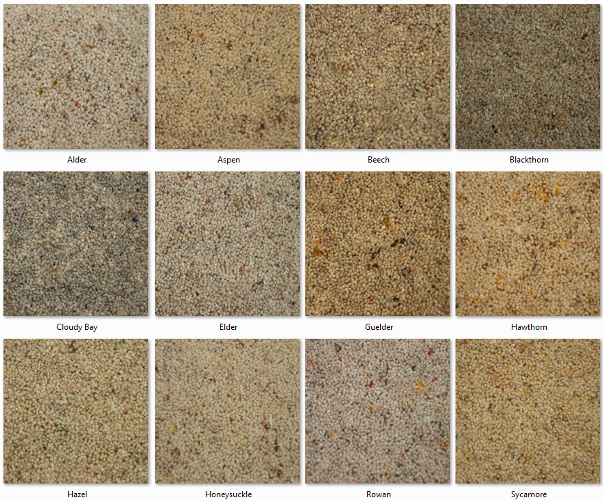 Clarendon Carpets - Wool Mix Twist Piles - Country Heathers Range