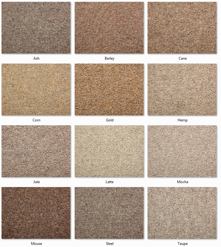 Clarendon Carpets - Wool Mix Twist Piles - Kendall Range