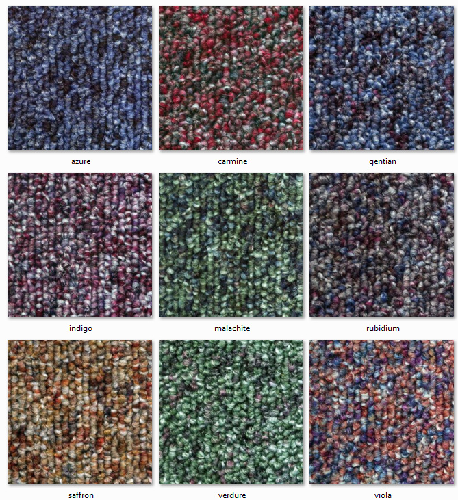 Dyne Carpet Tiles - Mitrem Ranges