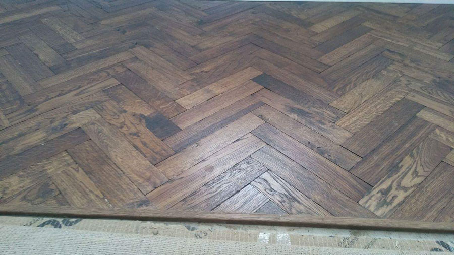 portfolio herringbone wood flooring to premises 04