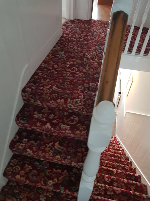 portfolio patterned red stair carpet 05