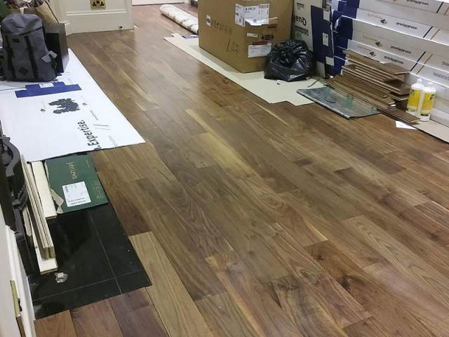 Install Wood Flooring To Premises In Islington