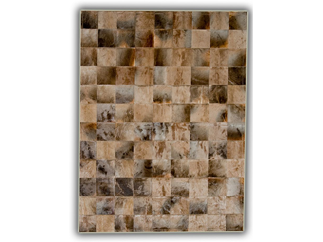 Barnscroft – Cowhide Mosaics – Exotic Blesblok Mosaic Rug