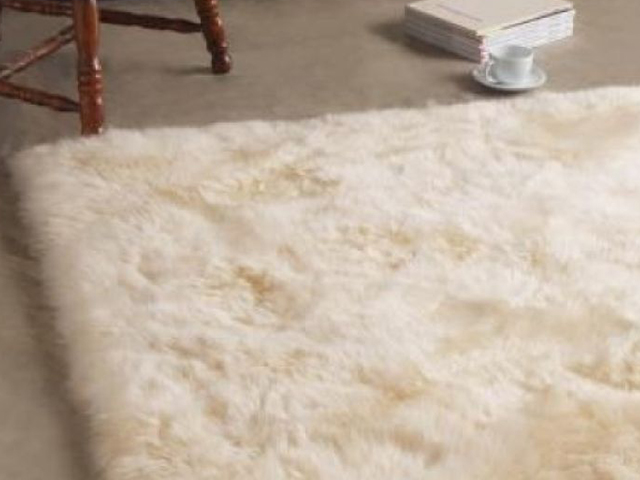 Barnscroft – Long Wool Rugs – Longwool Rug Rectangle Ivory 120x180cm