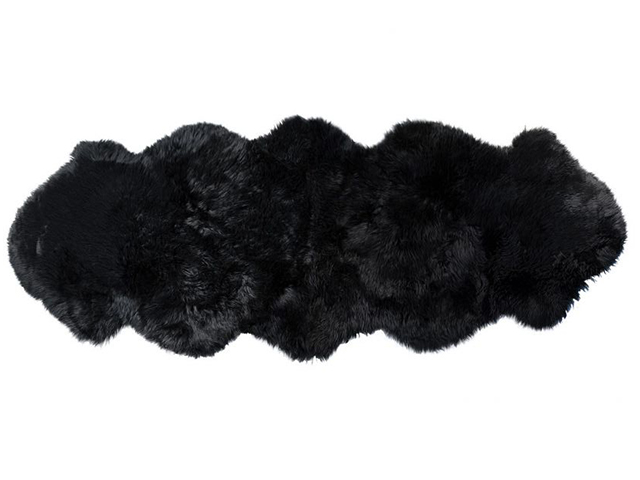 Barnscroft – Sheepskin Rugs – Luxury Double Black Sheepskin