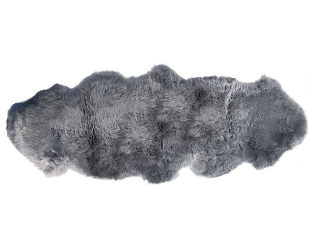 Barnscroft – Sheepskin Rugs – Luxury Grey Double Sheepskin