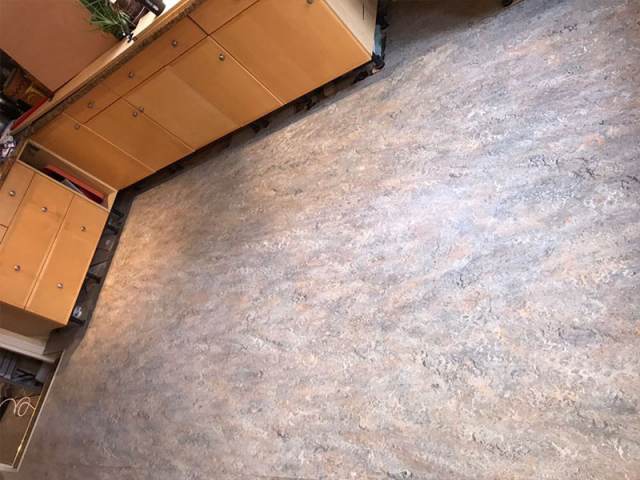 Marmoleum Installation In Knightsbridge