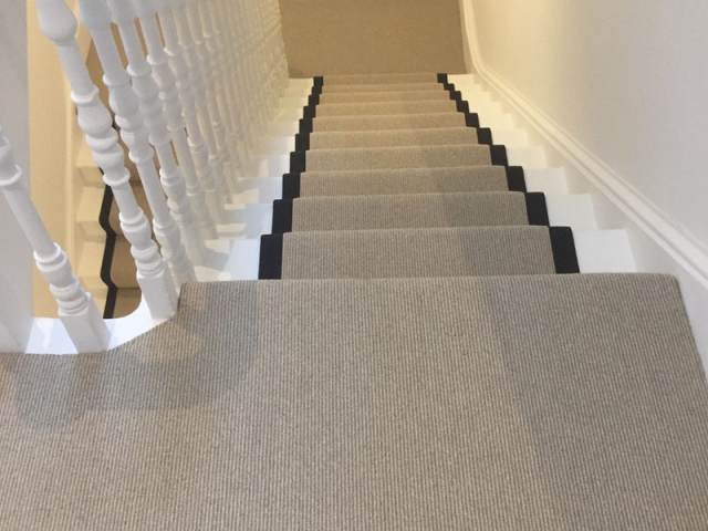 Stair Runner Carpet Installation In Docklands