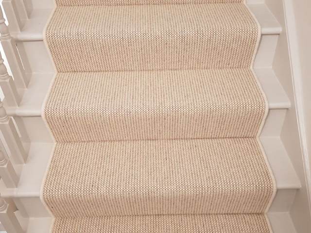 Light Stair Runner Installed In Mortlake