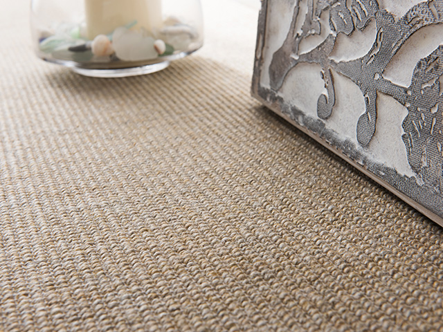 Fibre Flooring – Studio 001 Fibre Flatweave Classic Small Boucle Ochre