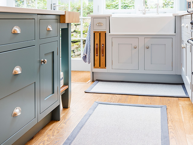 Fibre Flooring - Fibre fauXsal™ Rib Millenium Elephant Faux Suede Binding - Carpet