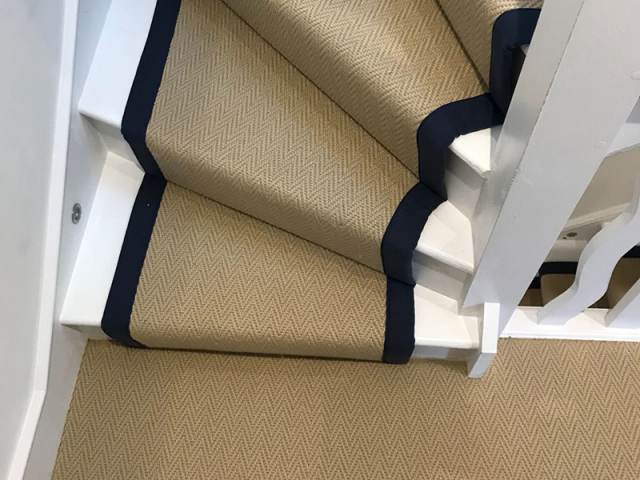 Stair And Landing Carpet Fitted In Hampstead