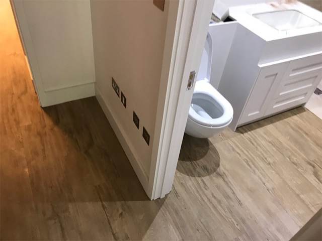 LVT Flooring Installed In Raynes Park