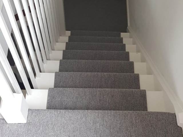 Grey Carpet Installation In Wembley