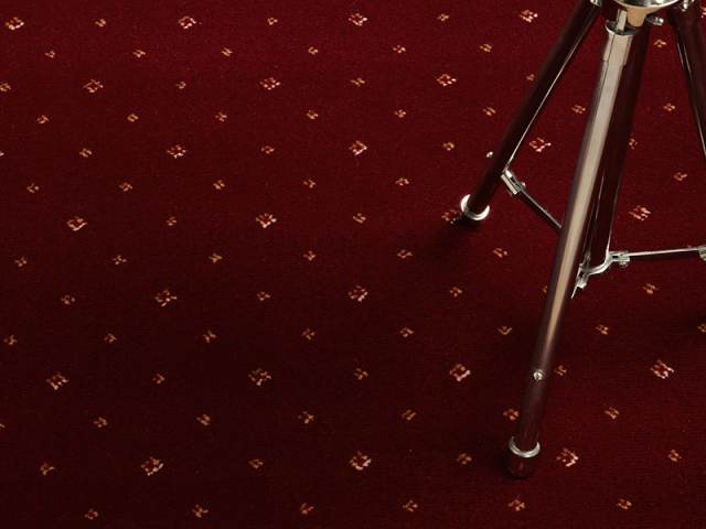 Hugh Mackay Carpets – Prince Bishop – Sceptre Burgundy