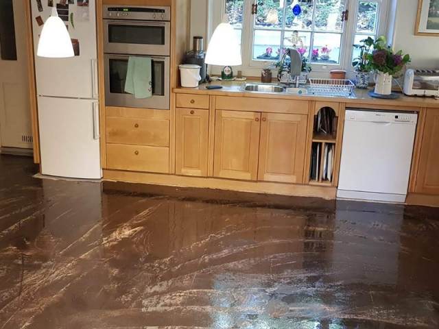 Marmoleum Installed In Finchley