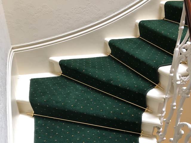 Stair Carpet Runner Installed In Battersea