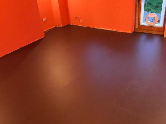 Marmoleum Installed In Notting Hill
