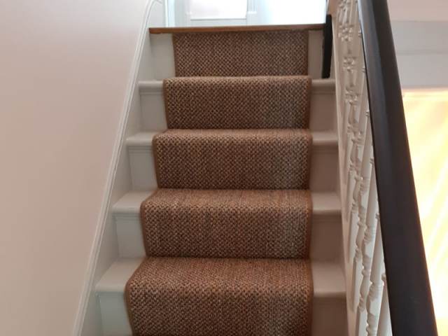 Sisal Runner Installation In Shepherds Bush