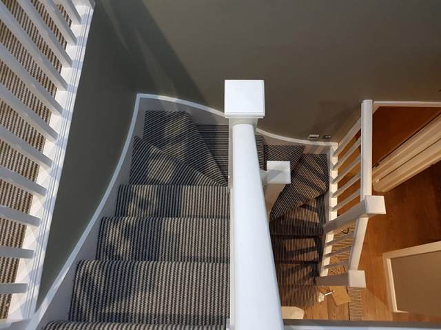 Stair Carpet Installation In Southwark