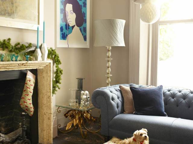 Brintons – Christmas Timorous Beasties Noir Ruskin Butterfly