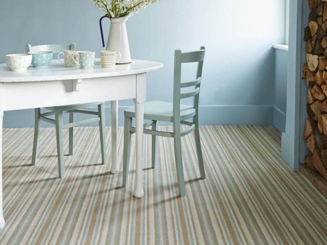 Brintons – Laura Ashley Collection Epsom Stripe Duck Egg