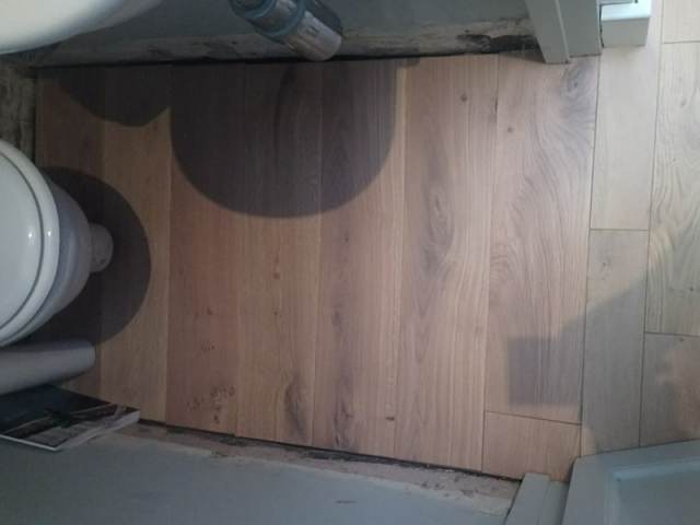 Oak Floor Installation In Brixton