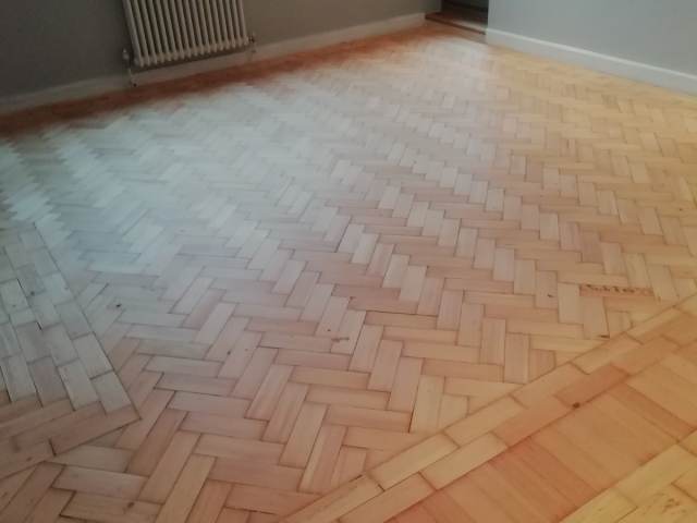 Herringbone Floor Sanding In Putney