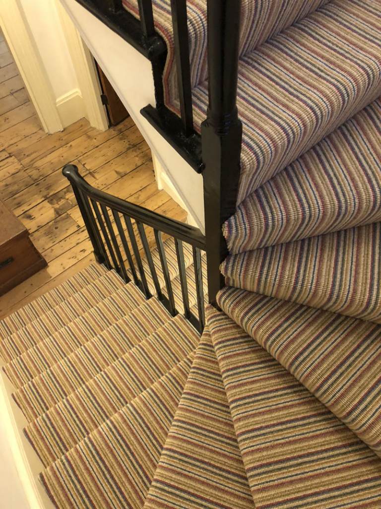 Stair Carpet Installation In Soho The Flooring Group