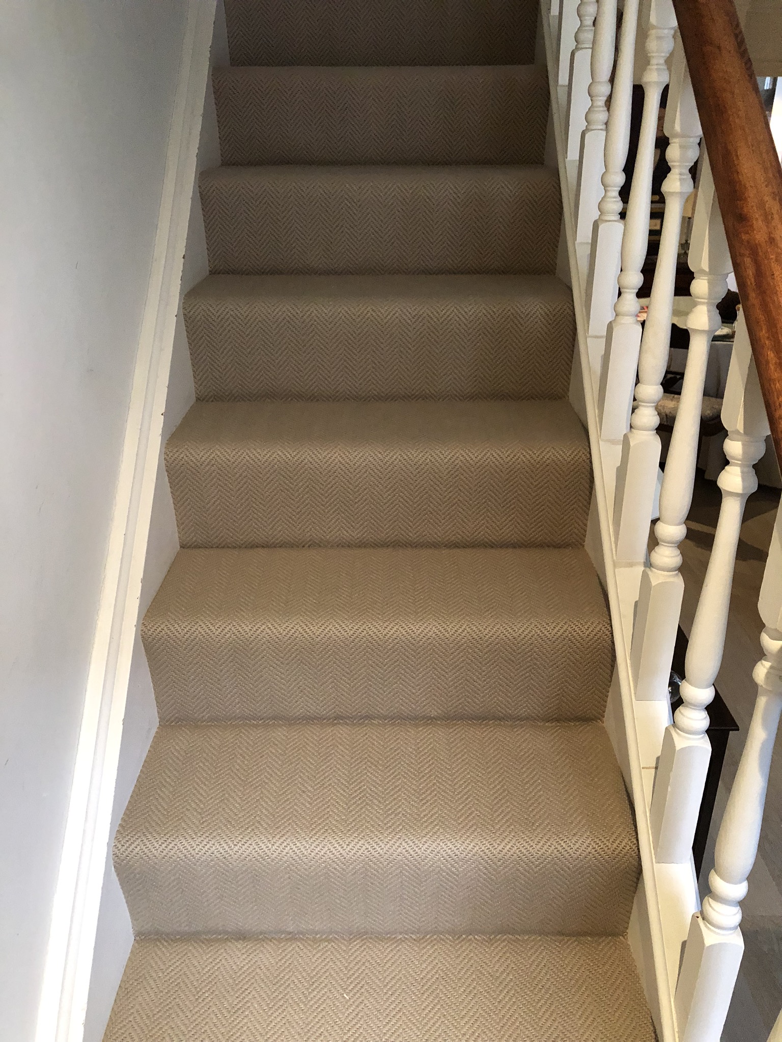Carpet Installed To Stairs In Farringdon