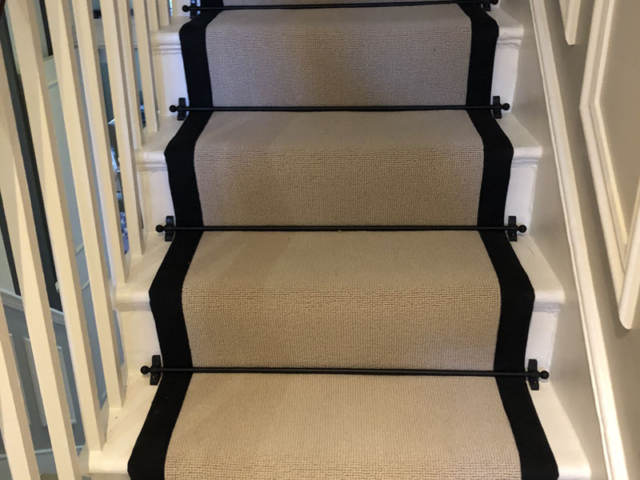 Carpet Runner Installed In Fitzrovia