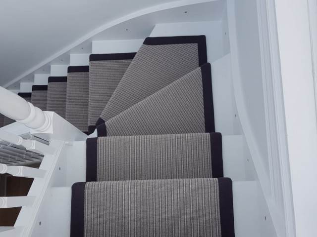Stair Carpet Installation In Battersea
