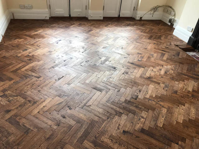 Wood Block Floor Installation In Southwark