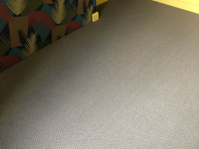 Sisal Herringbone Carpet Installation In Ealing