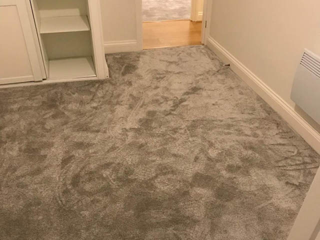 Silk Simulant Carpet Installed In Docklands