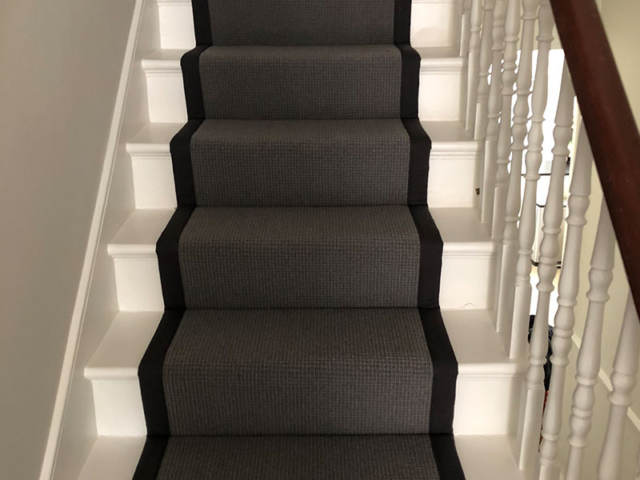 Grey Carpet Installed In Islington