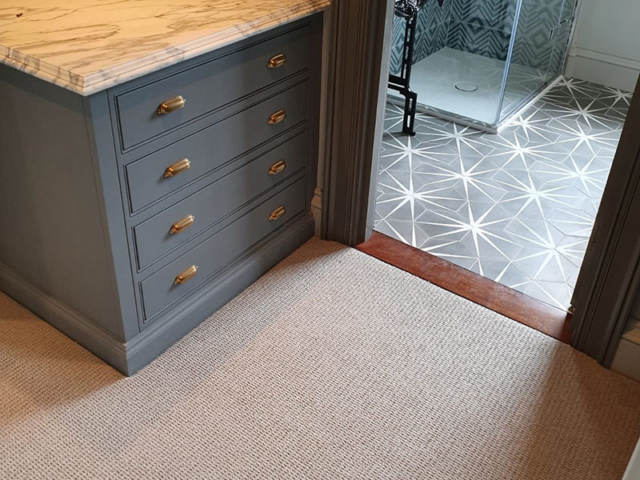 Brown Carpet Installed In Wimbledon