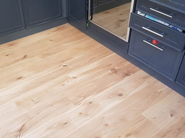 Staki Oak Wood Flooring Installed In Pimlico