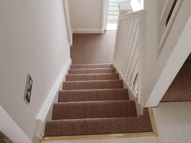 Sisal Carpet Installed In Whitechapel Residence