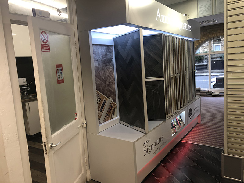 Islington Amtico stands installation (1)