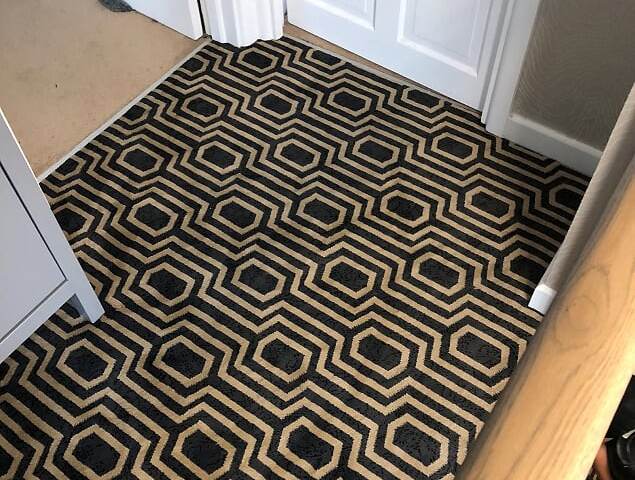 Black Axminster Carpets Carpet Installed in Acton, Home, close-up