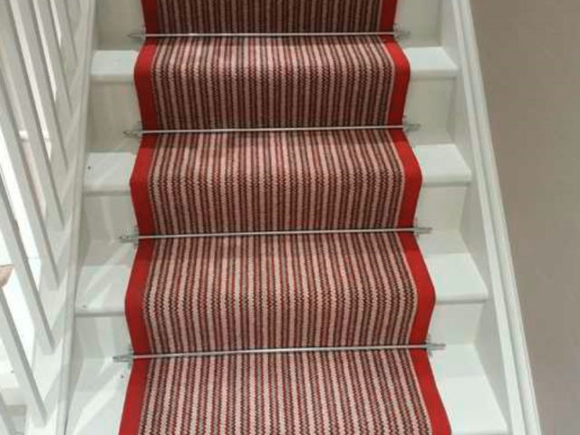 Fibre Devonian Cook Wool Carpet Installed in Earls Court