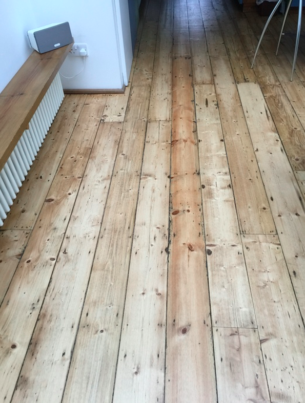 Sand and Seal Selected Wood Floor Installed in Islington 1