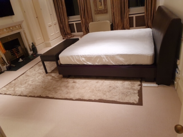 Westex Natural Loop Briar Soya Wool Loop Carpet Installed in Acton