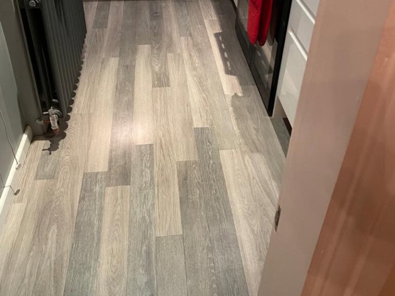 Install Amtico Spacia Sash Oak Luxury Vinyl Flooring To Premises In Clapham - Luxury Vinyl Tile (LVT) Flooring - Clapham - Home - Residential