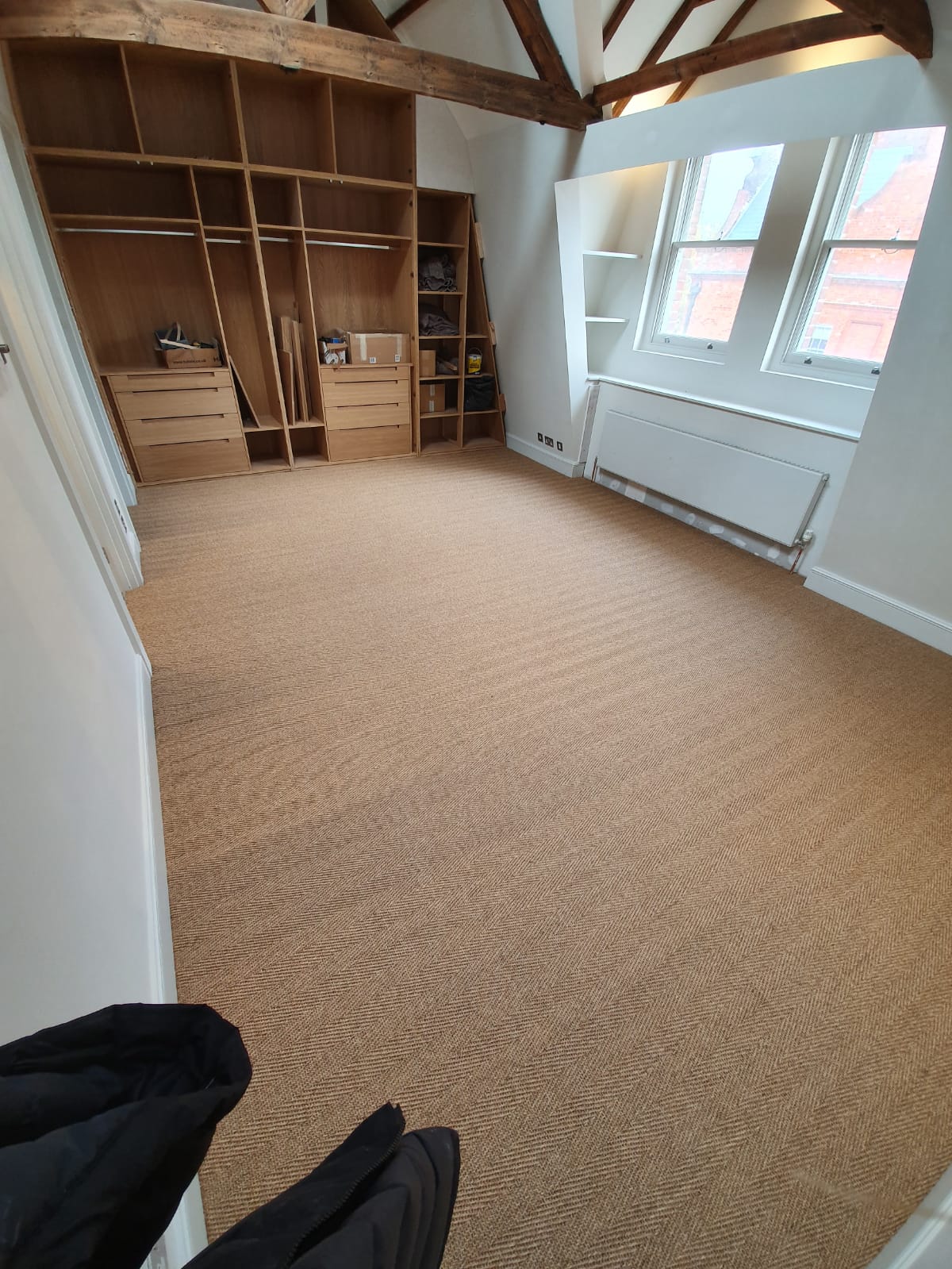 Brown Sisal Carpet In Southwark 1