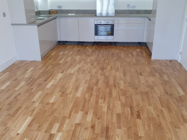 3-Strip Engineered Wood Flooring